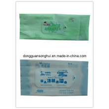 Bolsa de tejido húmedo / Embalaje de tejido / Bolsa de tejido de auto-etiqueta